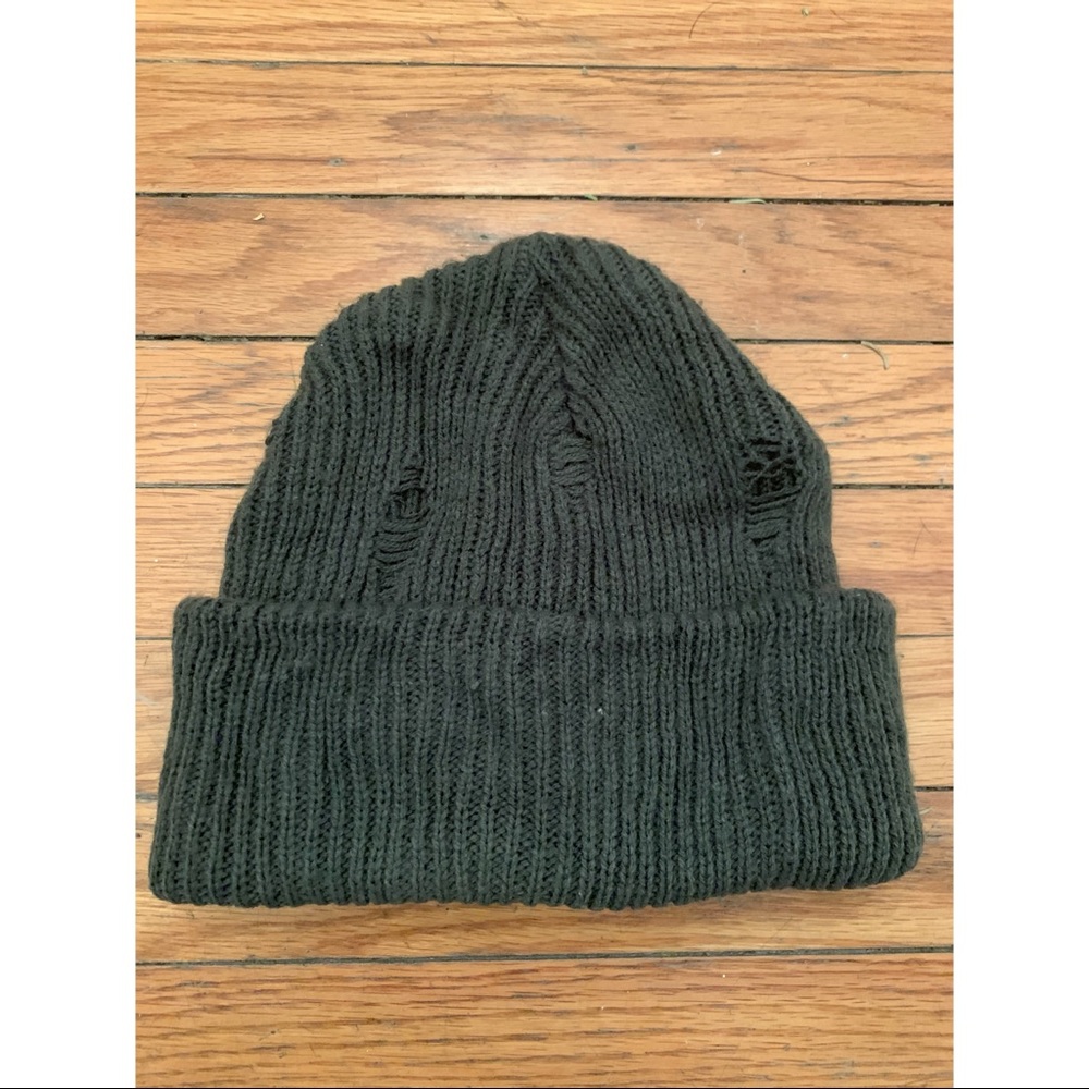 Vintage distressed beanie